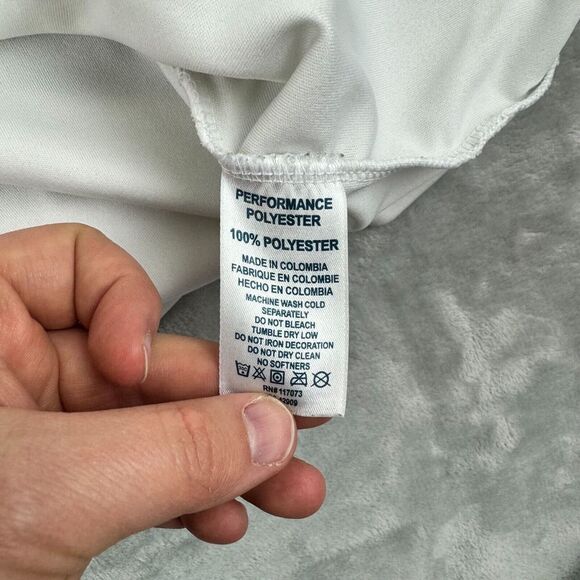 Vapor Shirt Men 3XL White Athleisure Sand Salt Sure Sun Workout Gym Beach Pirate - Picture 9 of 11